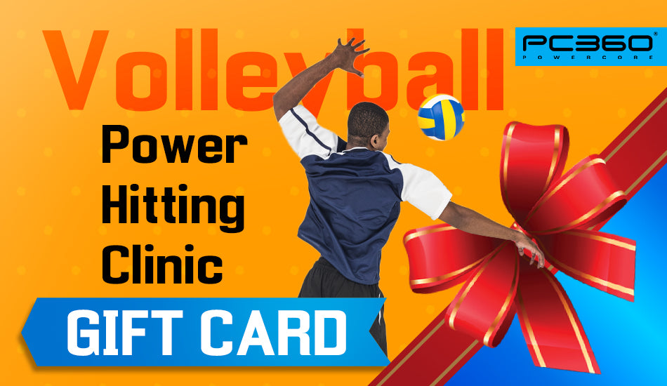 8-Hour Volleyball Power Hitting Clinic - Gift Card