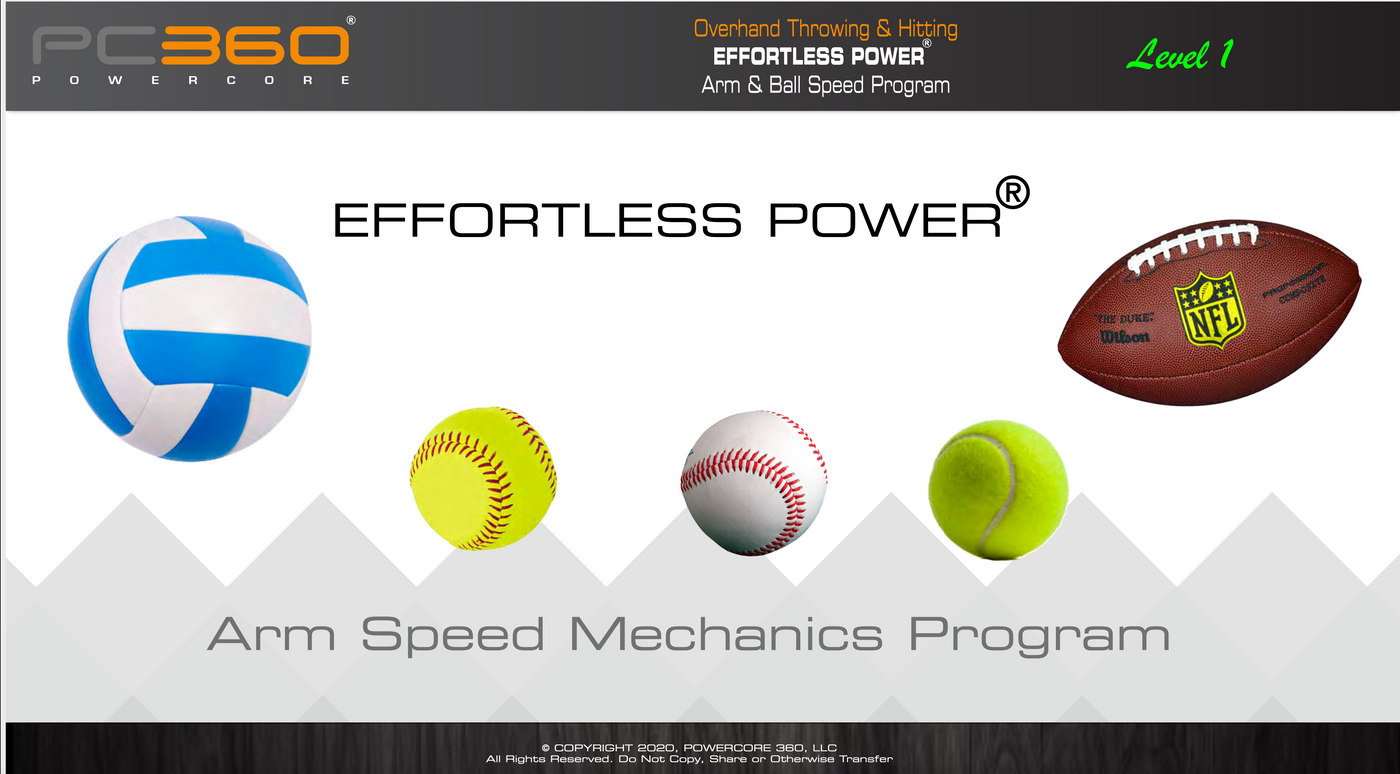 Overhead Throwing & Hitting - Arm Speed Program